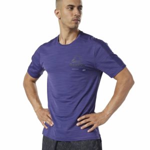 Reebok One Series Training ACTIVCHILL Move T Shirt Herren - Lila - DE 612-WIS